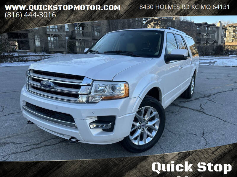 2017 Ford Expedition EL for sale at Quick Stop Motors in Kansas City MO