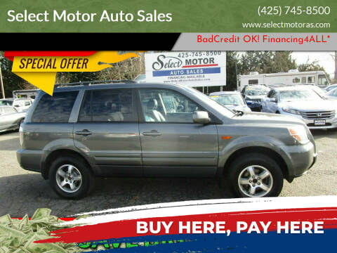 2008 Honda Pilot for sale at Select Motor Auto Sales in Lynnwood WA