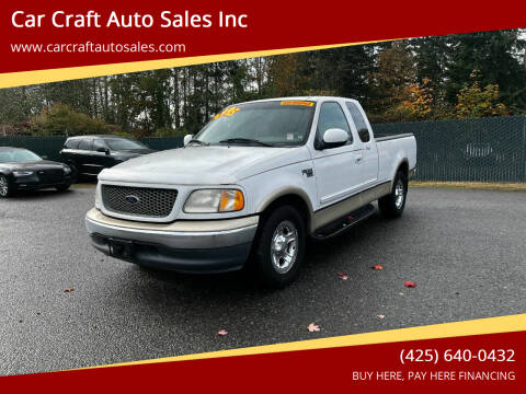 2000 Ford F-150 for sale at Car Craft Auto Sales Inc in Lynnwood WA