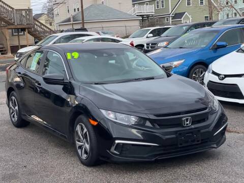 2019 Honda Civic for sale at Tonny's Auto Sales Inc. in Brockton MA
