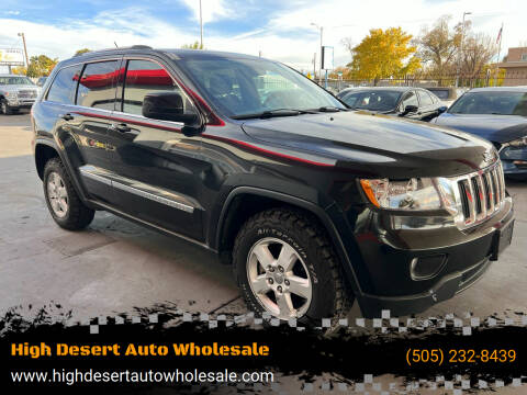 2012 Jeep Grand Cherokee for sale at High Desert Auto Wholesale in Albuquerque NM