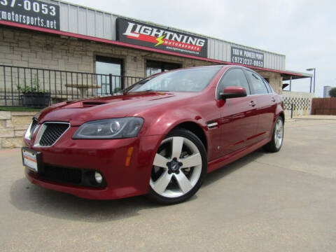 2009 Pontiac G8 for sale at Lightning Motorsports in Grand Prairie TX