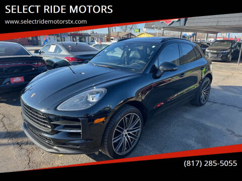 2019 Porsche Macan for sale at SELECT RIDE MOTORS in Arlington TX