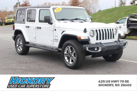 2018 Jeep Wrangler Unlimited for sale at Hickory Used Car Superstore in Hickory NC