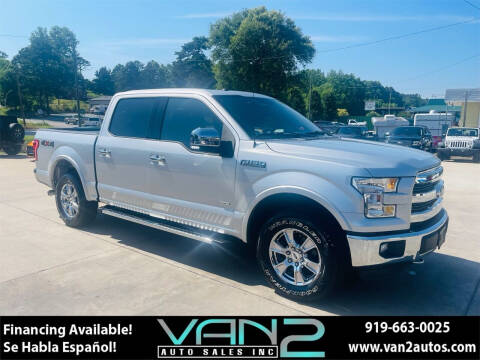 2016 Ford F-150 for sale at Van 2 Auto Sales Inc in Siler City NC