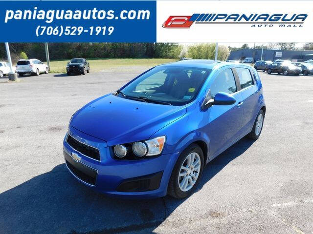 Blue 2016 Chevrolet Sonic LT Auto LT Auto 4dr Hatchback 1