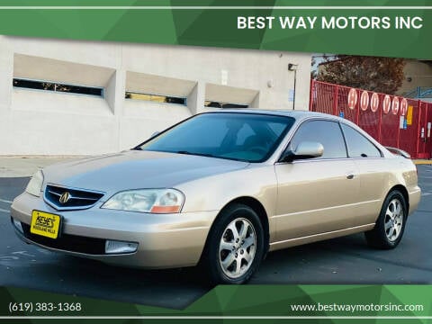 2001 Acura CL for sale at BEST WAY MOTORS INC in San Diego CA