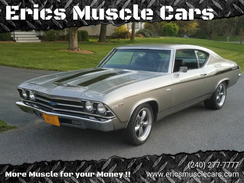 1969 Chevrolet Chevelle for sale at Eric's Muscle Cars in Clarksburg MD
