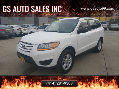 2010 Hyundai Santa Fe for sale at GS AUTO SALES INC in Milwaukee WI