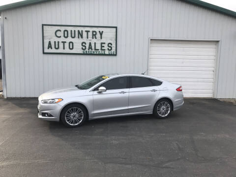 2016 Ford Fusion for sale at COUNTRY AUTO SALES LLC in Greenville OH