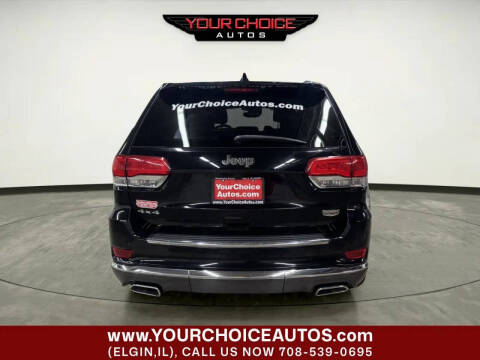 2017 Jeep Grand Cherokee Summit