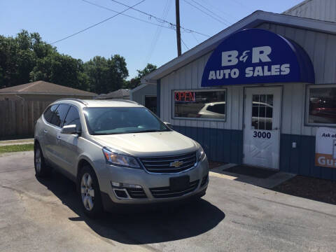 2013 Chevrolet Traverse for sale at B & R Auto Sales in Terre Haute IN