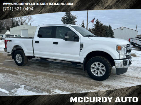 2021 Ford F-250 Super Duty for sale at MCCURDY AUTO in Cavalier ND