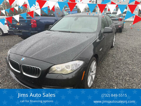 2012 BMW 5 Series for sale at Jims Auto Sales in Lakehurst NJ