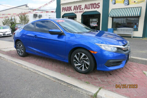 2017 Honda Civic for sale at PARK AVENUE AUTOS in Collingswood NJ