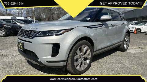 2020 Land Rover Range Rover Evoque for sale at Certified Premium Motors in Lakewood NJ