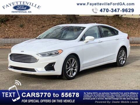 2019 Ford Fusion for sale at FAYETTEVILLEFORDFLEETSALES.COM in Fayetteville GA