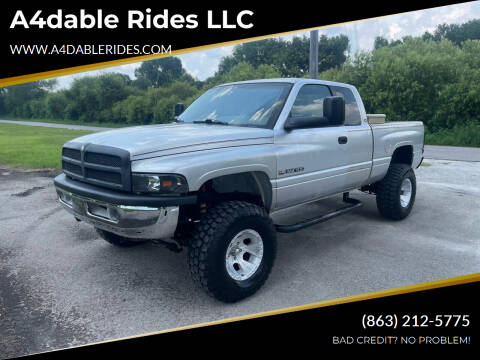 2001 Dodge Ram 1500 for sale at A4dable Rides LLC in Haines City FL