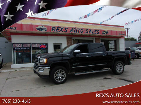 2017 GMC Sierra 1500 for sale at Rex's Auto Sales in Junction City KS