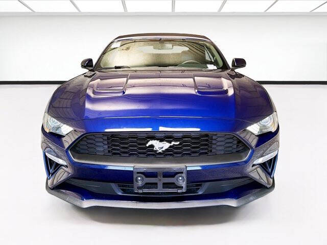 Dk. Blue 2019 Ford Mustang EcoBoost Premium Convertible EcoBoost Premium 2dr Convertible 2