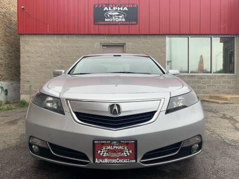 2012 Acura TL for sale at Alpha Motors in Chicago IL