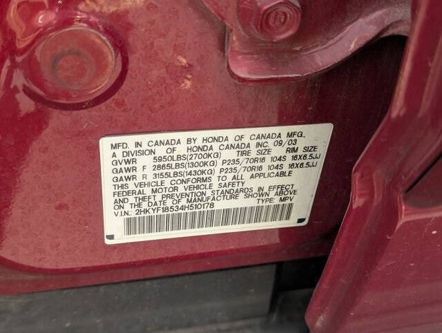 2004 Honda Pilot EX-L