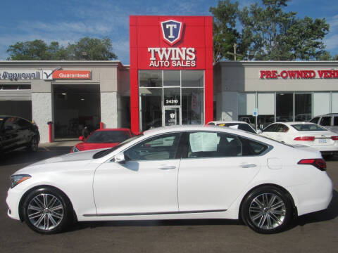 2018 Genesis G80 for sale at Twins Auto Sales Inc - Detroit in Detroit MI