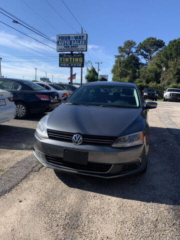 2013 Volkswagen Jetta for sale at FOUR WAY AUTO SALES in Mobile AL