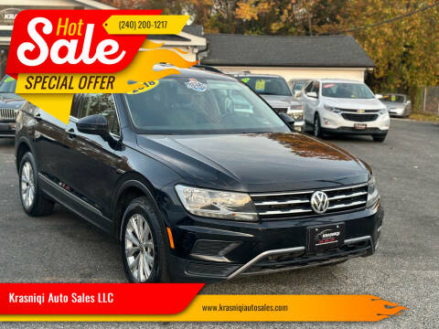 2018 Volkswagen Tiguan for sale at Krasniqi Auto Sales LLC in La Plata MD