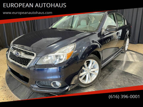 2014 Subaru Legacy for sale at EUROPEAN AUTOHAUS in Holland MI