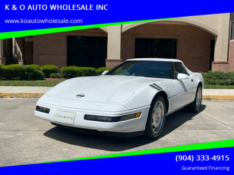 1994 Chevrolet Corvette for sale at K & O AUTO WHOLESALE INC in Jacksonville FL