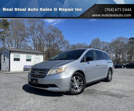 2011 Honda Odyssey for sale at Real Steal Auto Sales & Repair Inc in Gastonia NC