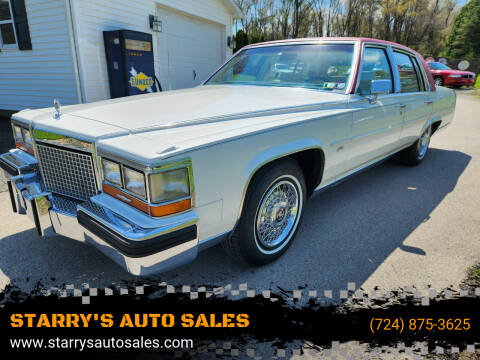 1988 Cadillac Brougham for sale at STARRY'S AUTO SALES in New Alexandria PA