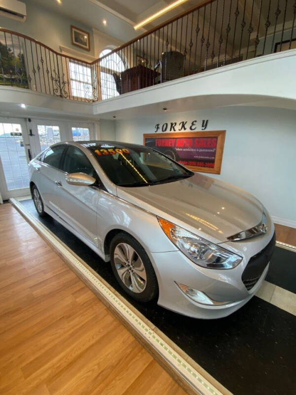 2015 Hyundai Sonata Hybrid for sale at Forkey Auto & Trailer Sales in La Fargeville NY