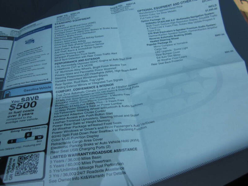 2020 Subaru Forester Limited