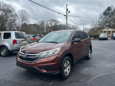 2015 Honda CR-V for sale at NO FULL COVERAGE AUTO SALES LLC in Austell GA
