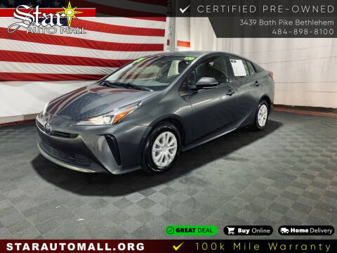 2021 Toyota Prius for sale at STAR AUTO MALL 512 in Bethlehem PA