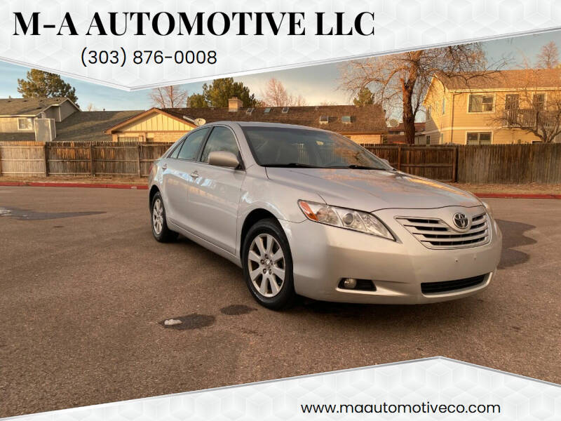 2008 Toyota Camry for sale at M-A Automotive LLC in Aurora CO