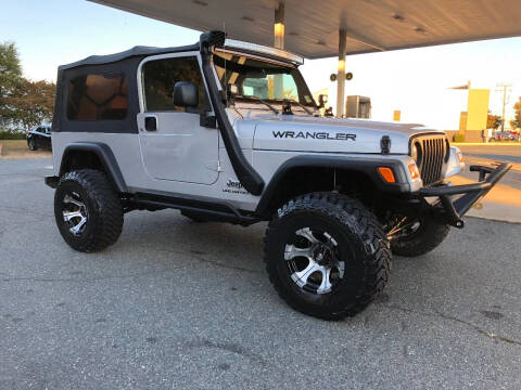 2006 Jeep Wrangler for sale at DLUX Motorsports in Fredericksburg VA