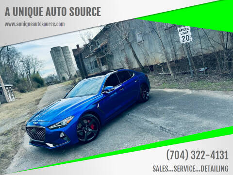 2019 Genesis G70 for sale at A UNIQUE AUTO SOURCE in Albemarle NC