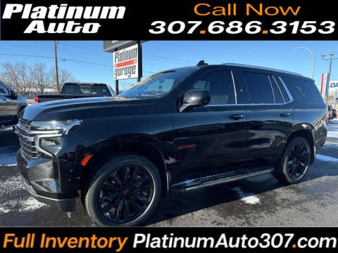 2021 Chevrolet Tahoe for sale at Platinum Auto in Gillette WY