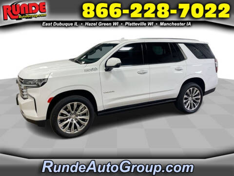 2021 Chevrolet Tahoe for sale at Runde PreDriven in Hazel Green WI