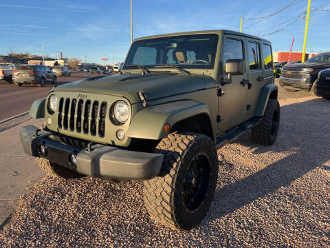 2017 Jeep Wrangler Unlimited for sale at 1st Quality Motors LLC in Gallup NM