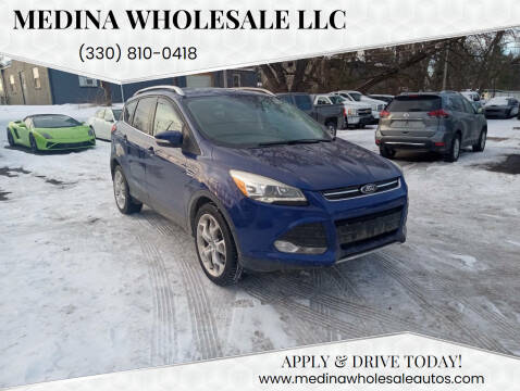 2013 Ford Escape for sale at MEDINA WHOLESALE LLC in Wadsworth OH