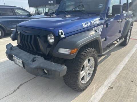 2018 Jeep Wrangler Unlimited for sale at BIG STAR CLEAR LAKE - USED CARS in Houston TX