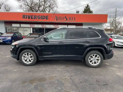 2016 Jeep Cherokee for sale at RIVERSIDE AUTO SALES in Sioux City IA