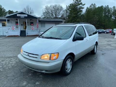 1999 Toyota Sienna for sale at CVC AUTO SALES in Durham NC