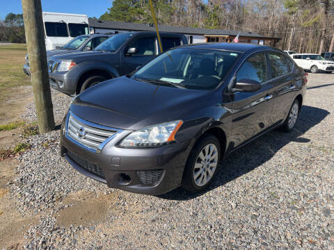 2014 Nissan Sentra for sale at Baileys Truck and Auto Sales in Effingham SC