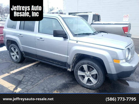 2016 Jeep Patriot for sale at Jeffreys Auto Resale, Inc in Clinton Township MI