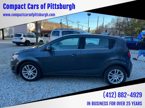 2012 Chevrolet Sonic for sale at Compact Cars of Pittsburgh in Pittsburgh PA